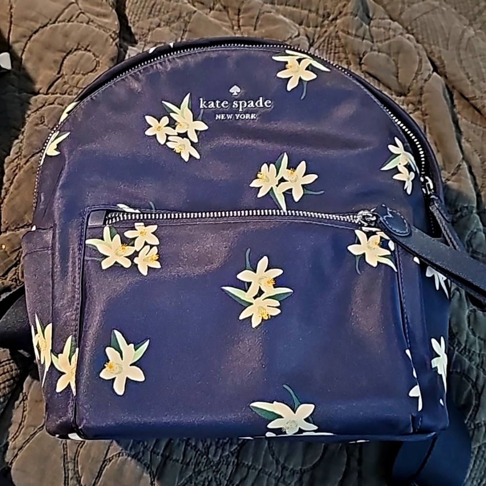 Kate Spade floral backpack